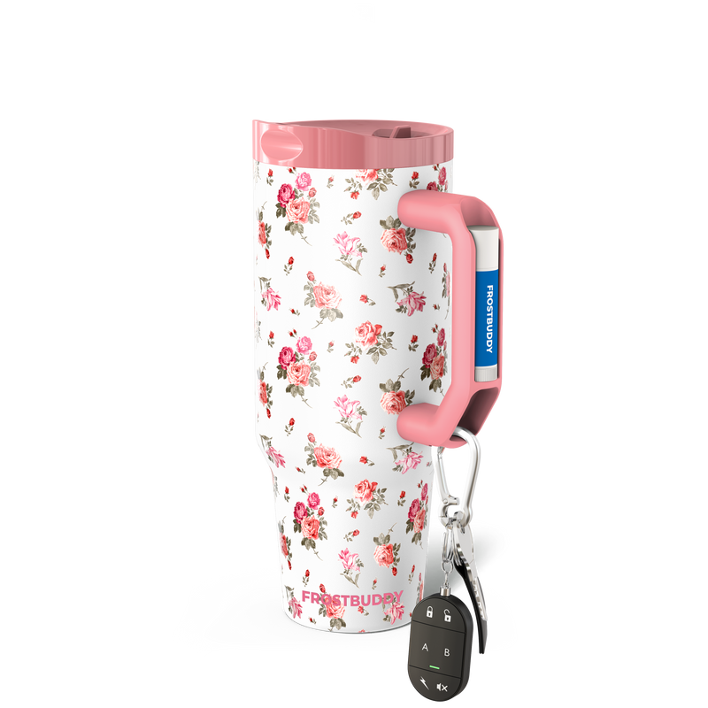 Thicc 40oz Pink Floral